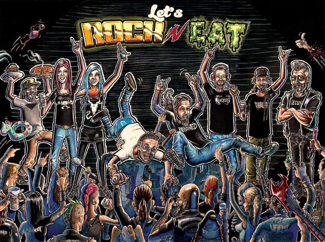 Photo de concert au Rock N Eat à Lyon