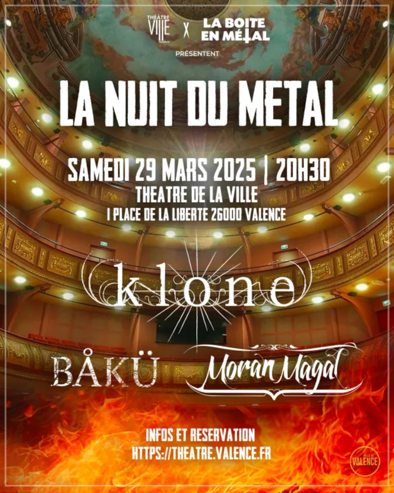 Affiche de la soirée La Nuit Du Métal