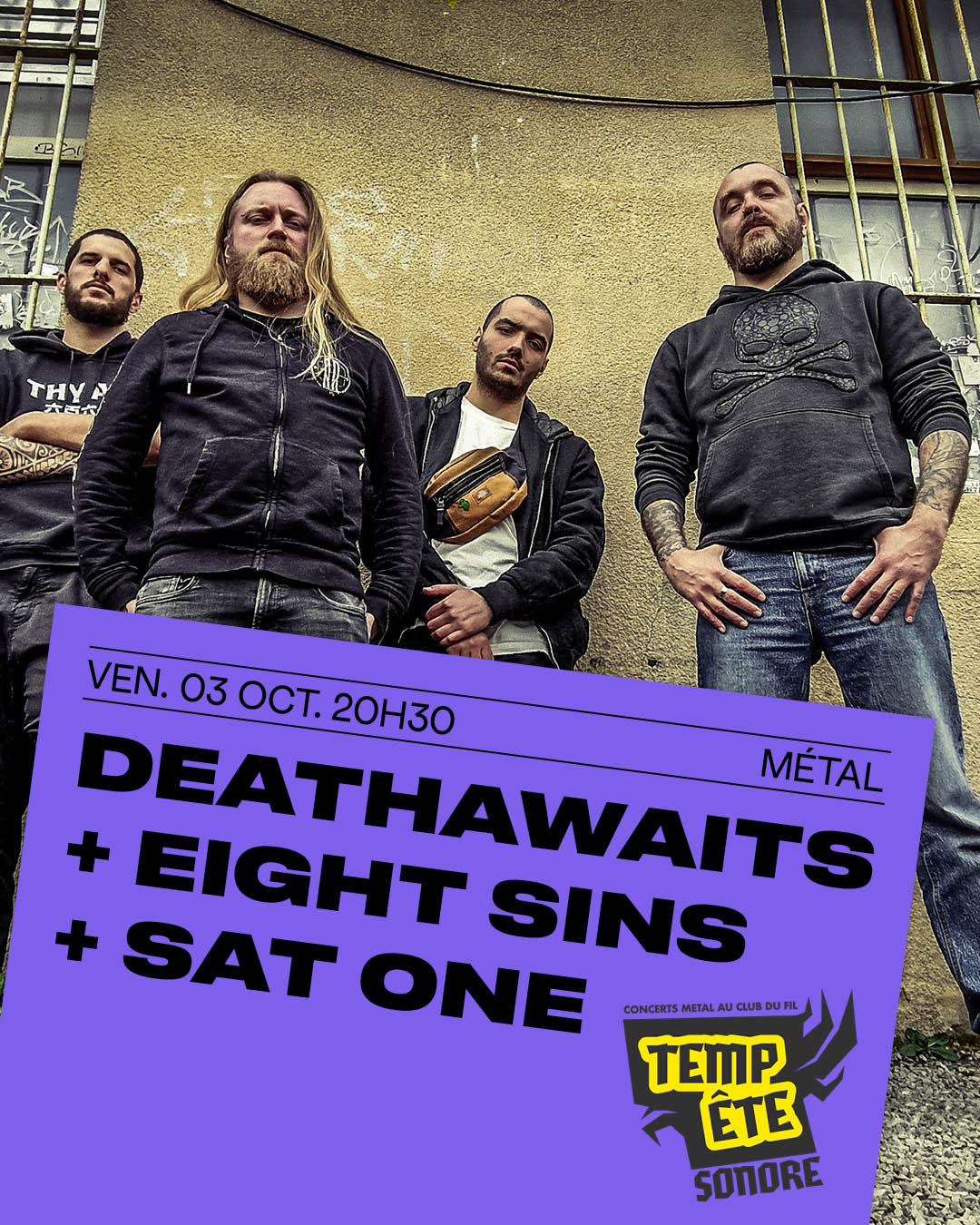 Affiche Tempête sonore au Fil