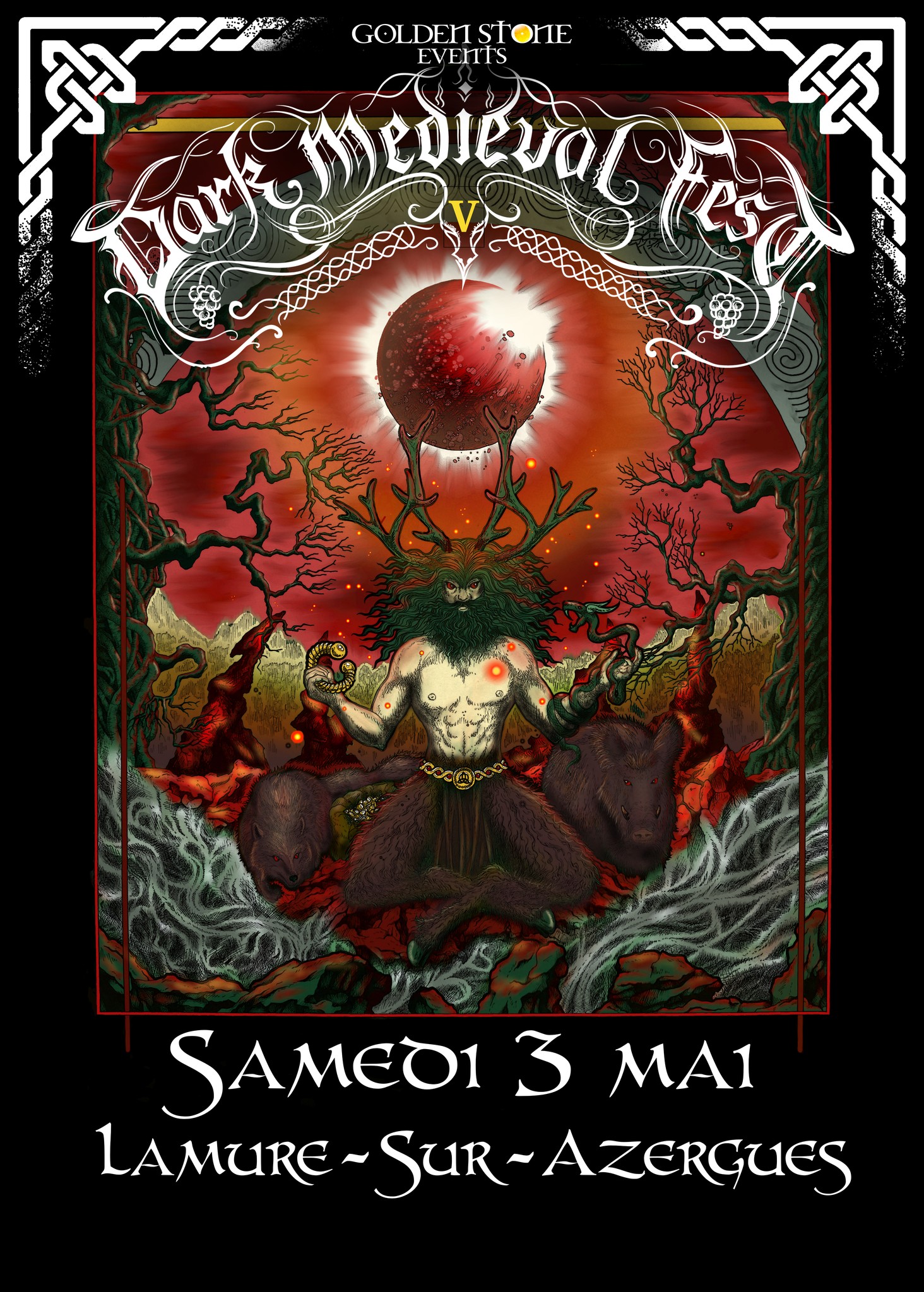 Affiche Dark Médiéval Fest 2025