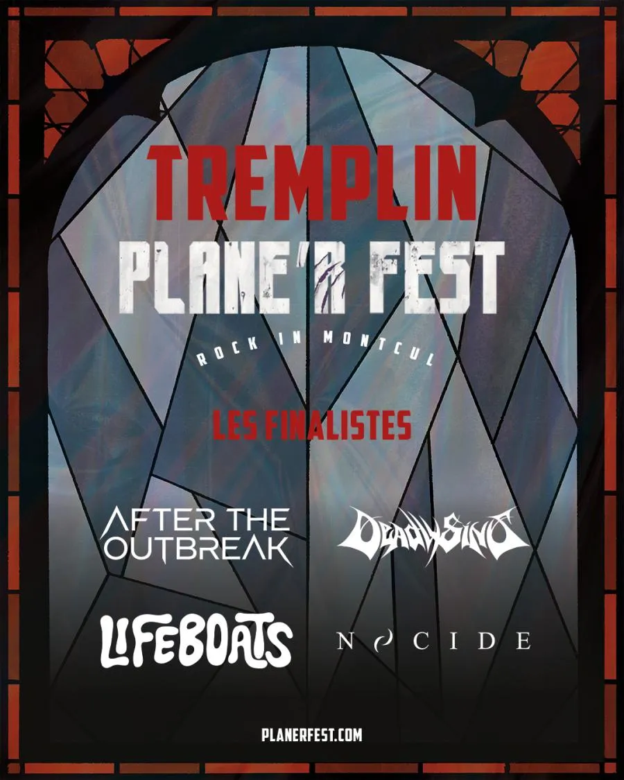 Affiche Finale Tremplin Plane R Fest 2026