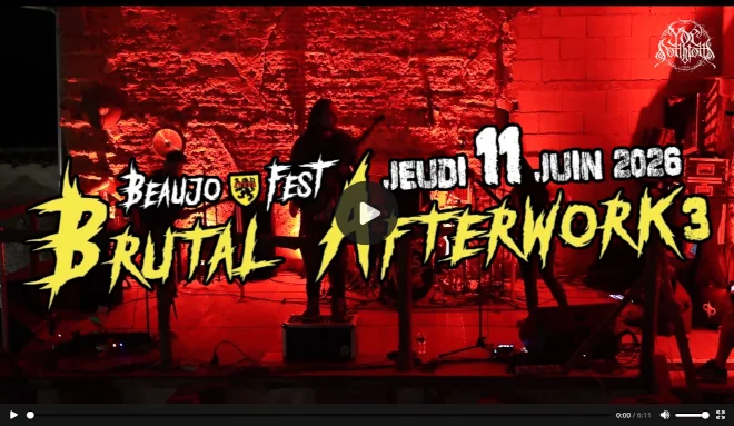 Vidéo Ashed Winter Au Brutal Afterwork 2026