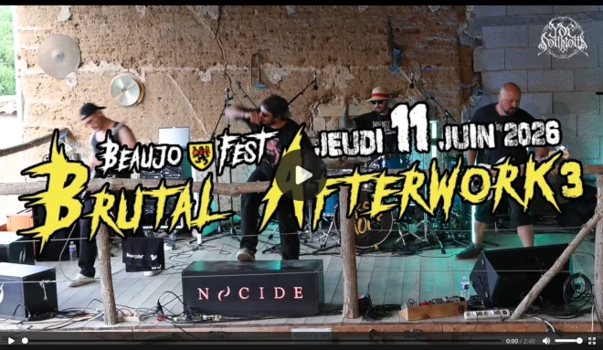 Vidéo Nocide Brutal Afterwork 2026
