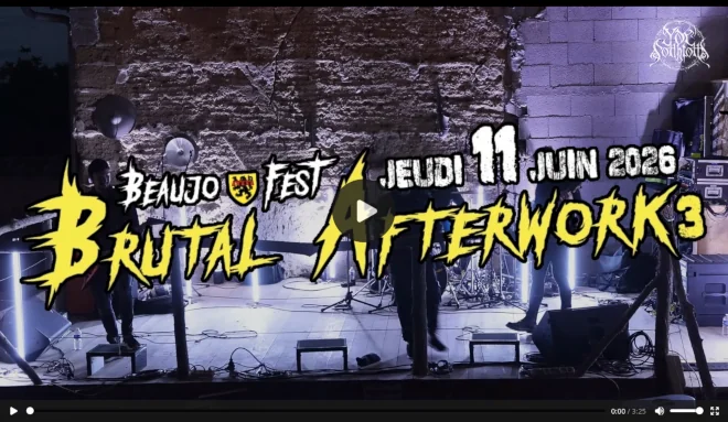 Vidéo Red Gordon Au Brutal Afterwork 2026