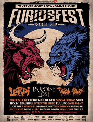 Affiche Furios Fest 2026